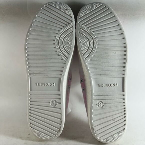 Tretorn Easy Nylite Women’s Shoes Low Top Lace Up Sneakers Pink Size 8 M - Picture 7 of 8